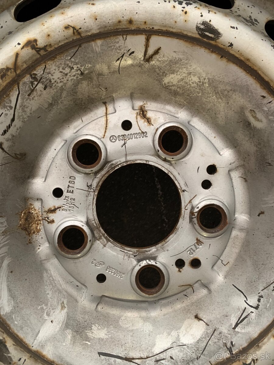 Predám plechové disky Mercedes-Vito - 2