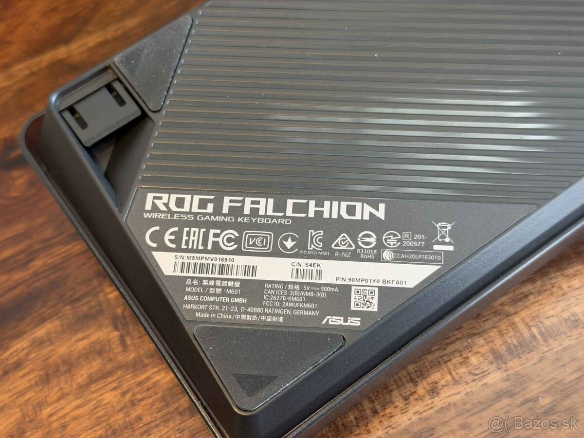 ASUS ROG 65% klavesnica FR layout - nova, zaruka - 2