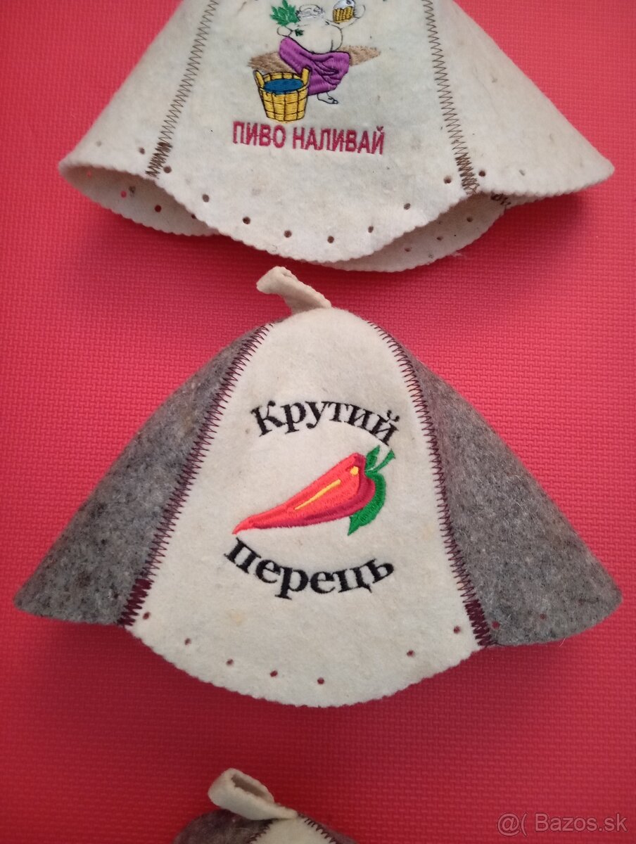 Predám čiapku do sauny - 2