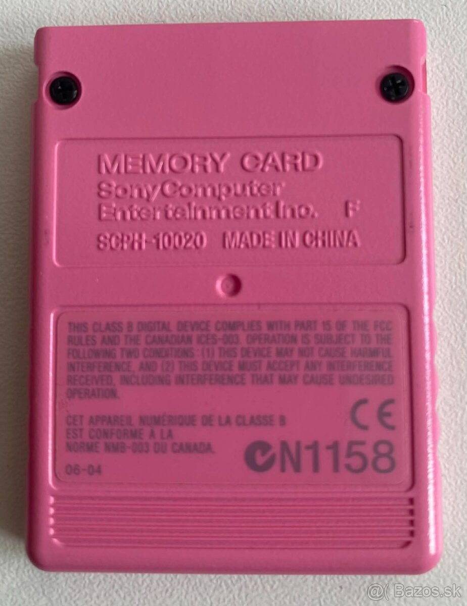 PlayStation 2 Memory Card (Pink) - 2