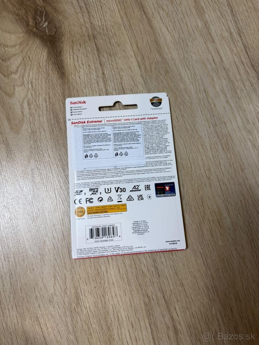 Pamäťová karta SanDisk MicroSDXC Extreme 512GB - 2