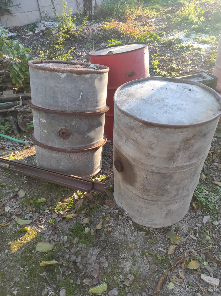 Plechové sudy - 2