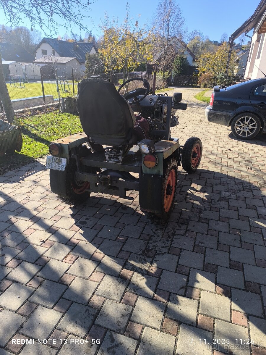 Predám malotraktor motor Slávia 2s90a - 2