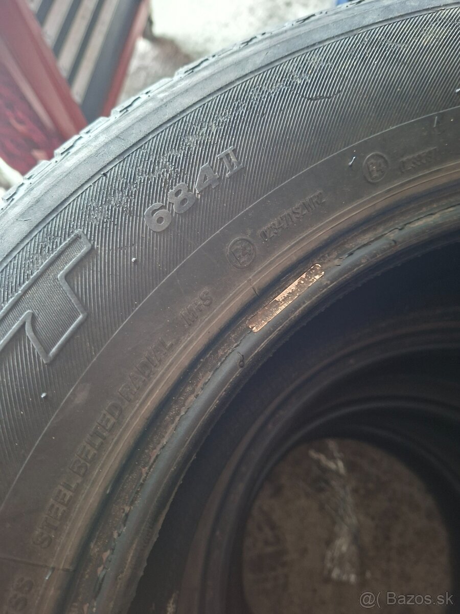 Predám 4x 265/60 R18, M+S, DOT 2521 - 2