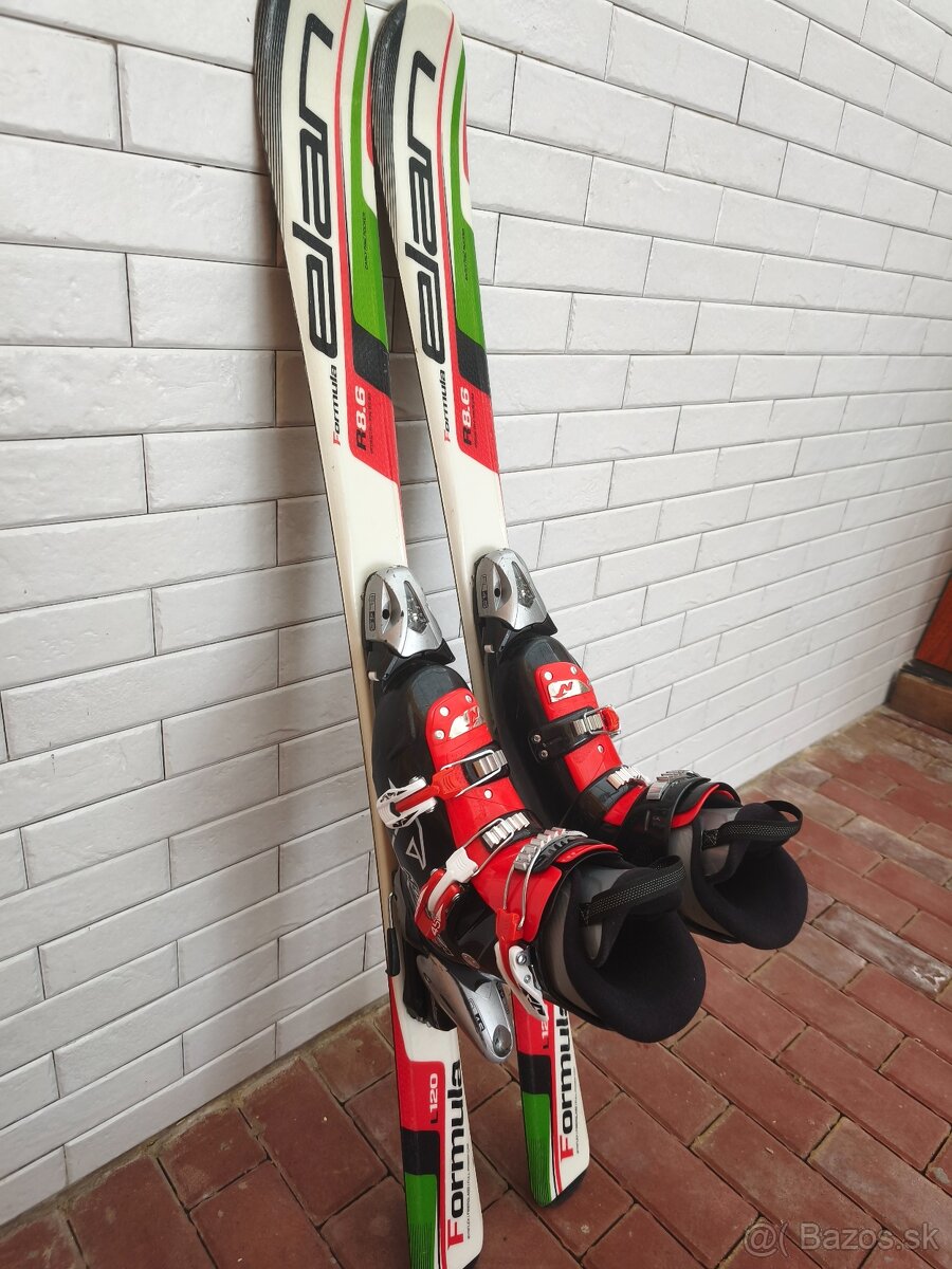 Detské lyže + lyžiarky - 2