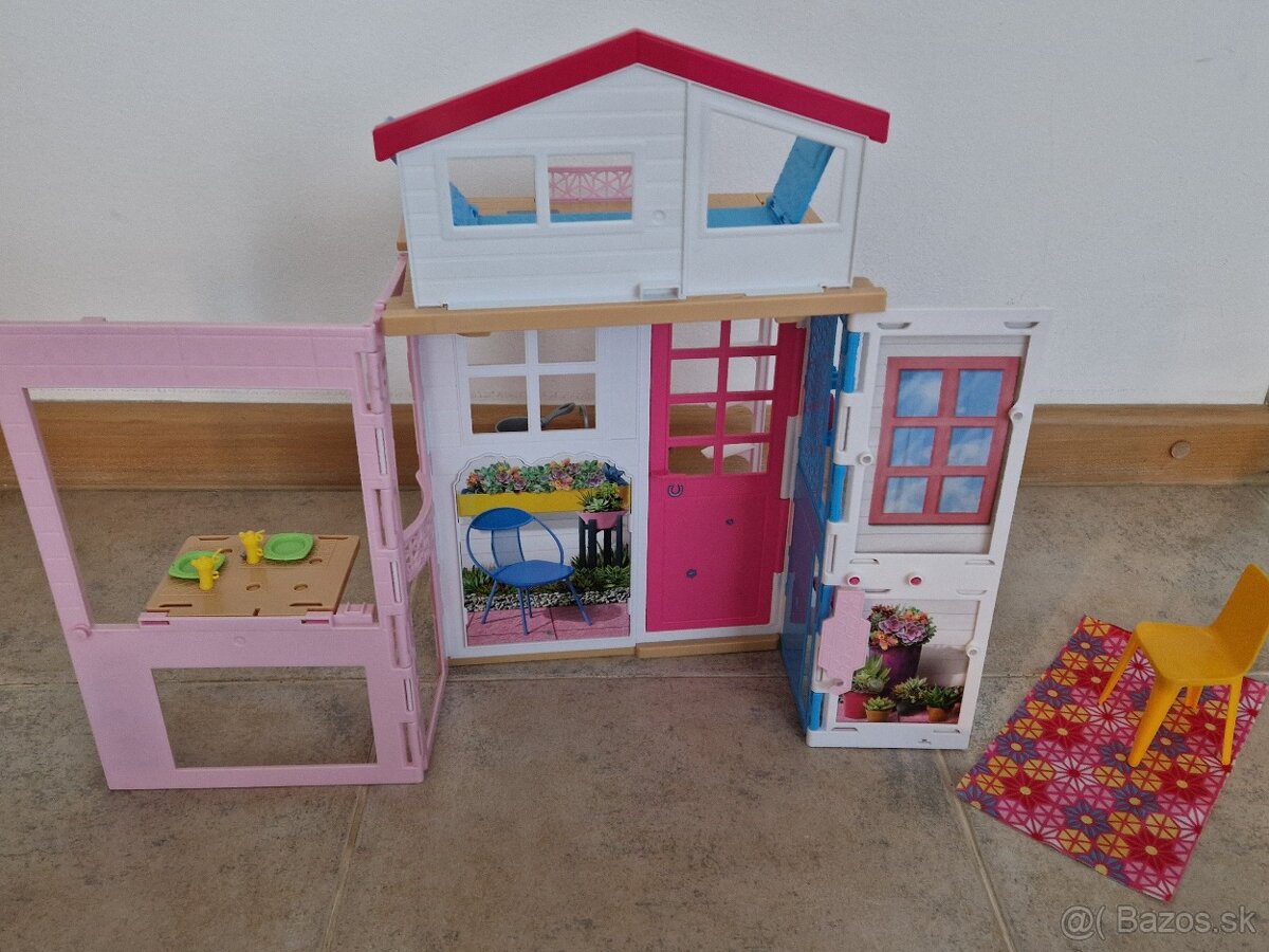 Barbie krásny dom + Barbie - 2