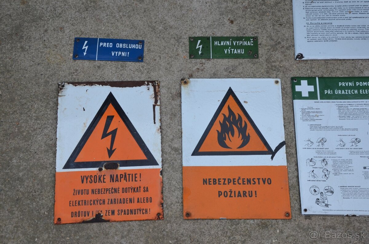 Predám smaltované tabuľky - 2