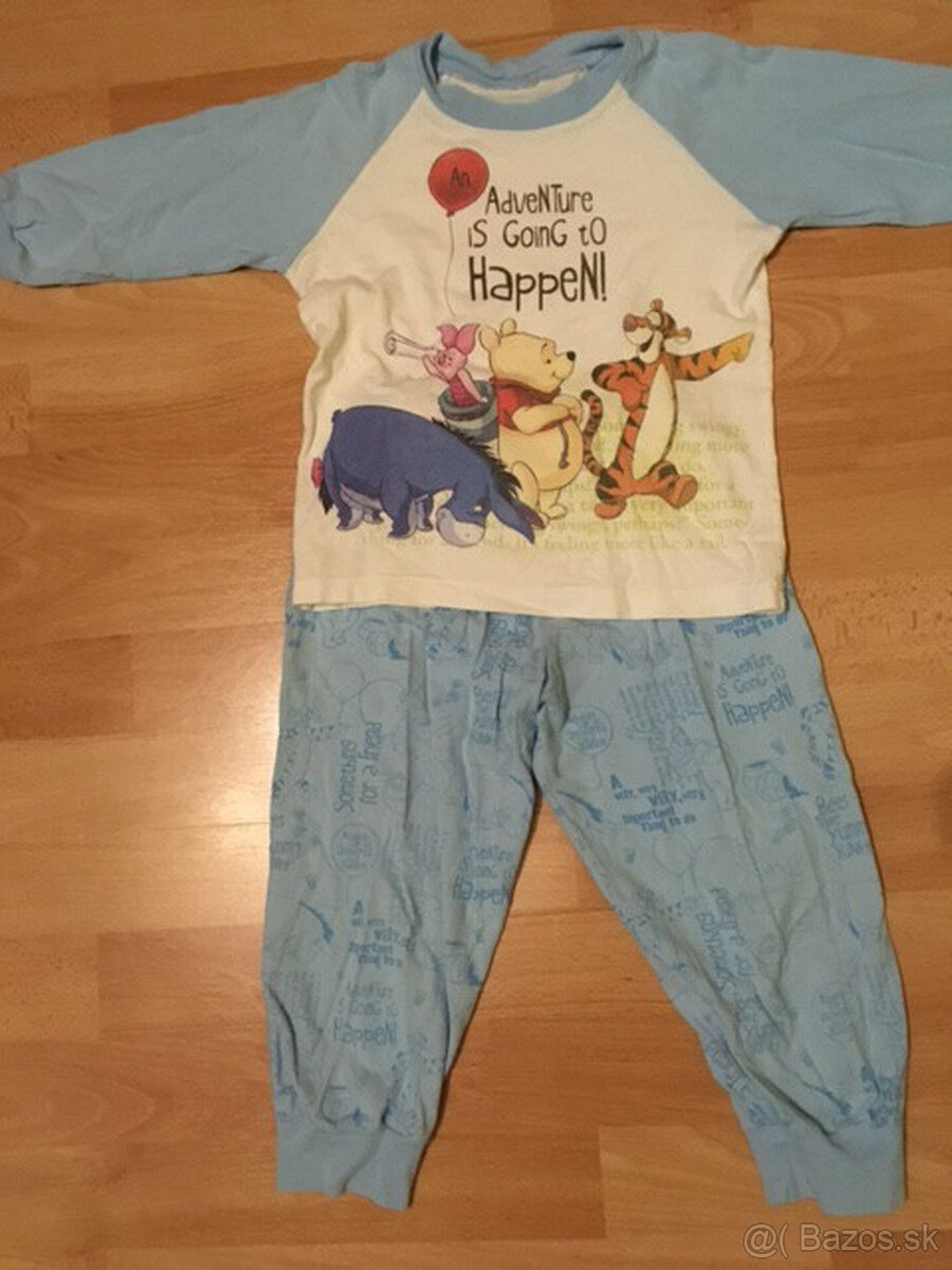 Pyžamo Winnie the Pooh - veľ.92/98 - 2