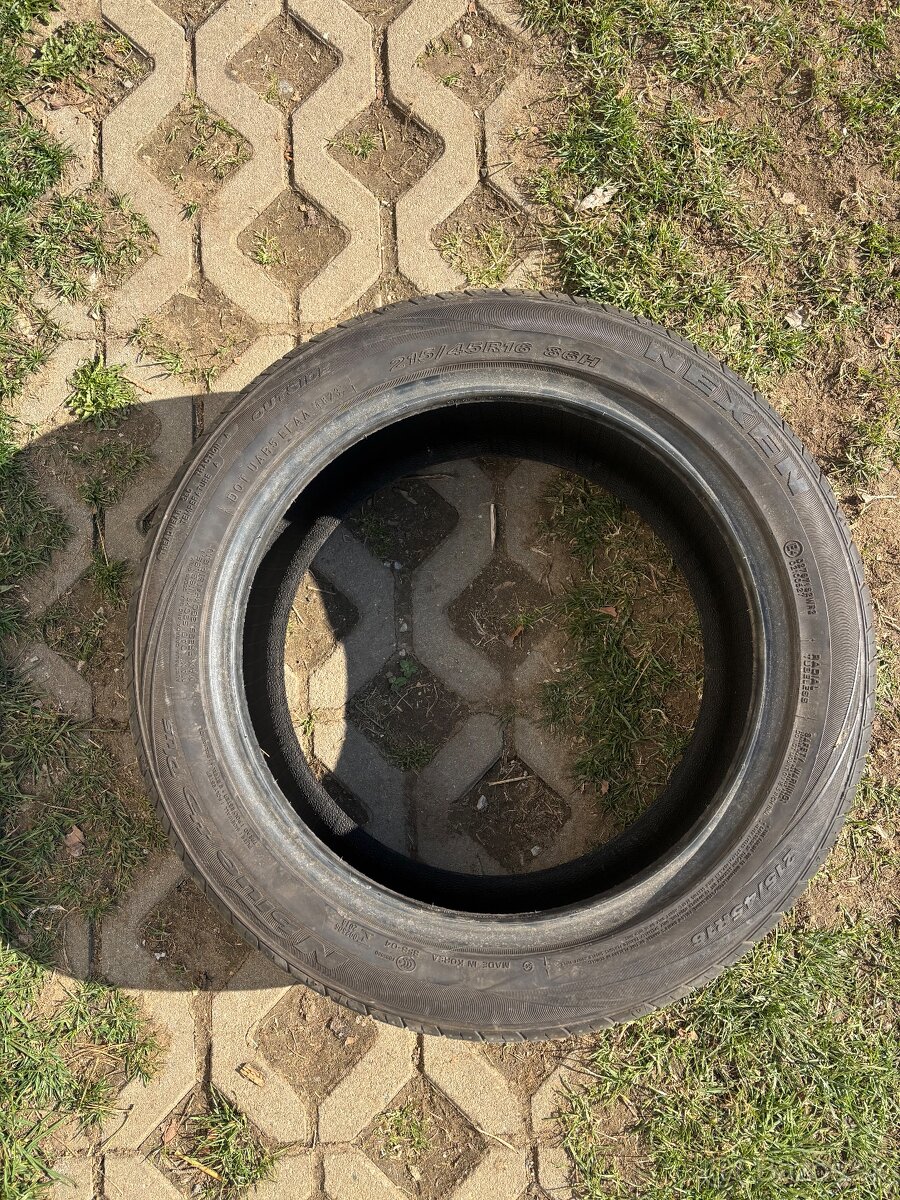 Letné pneumatiky 215/45 R16 - 2