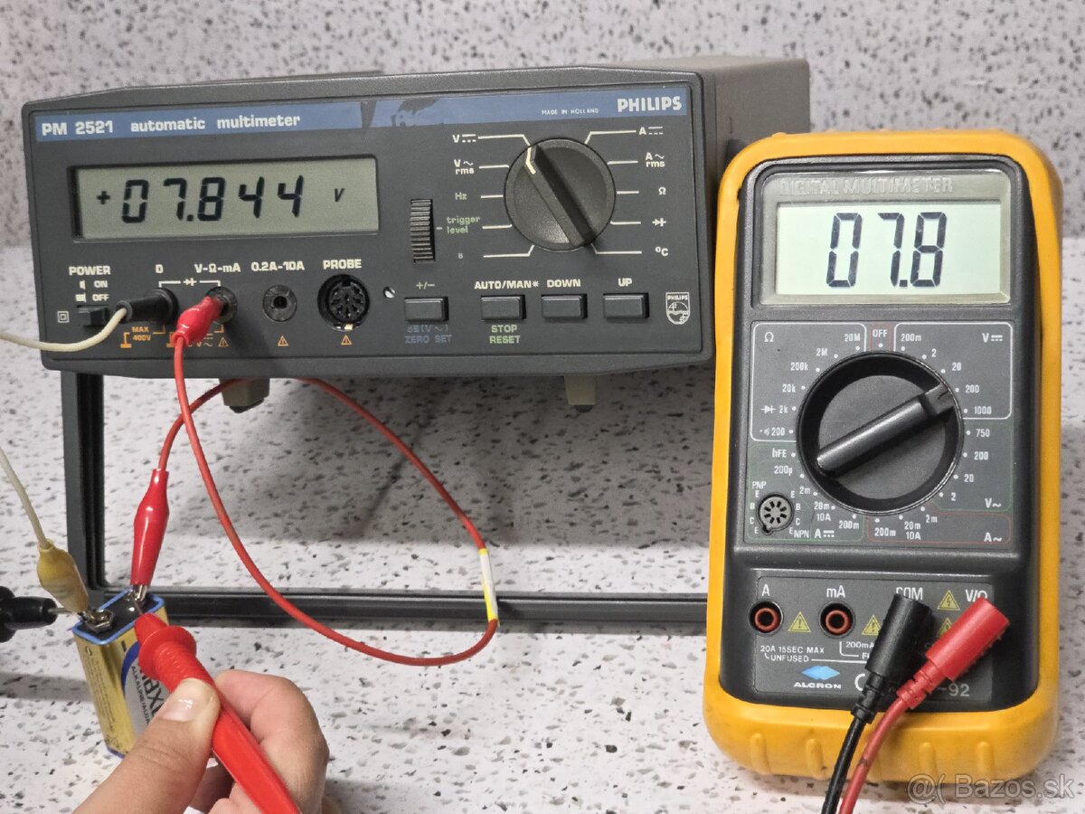 Philips PM2521 》Automatic Multimeter 》Made in Holland - 2
