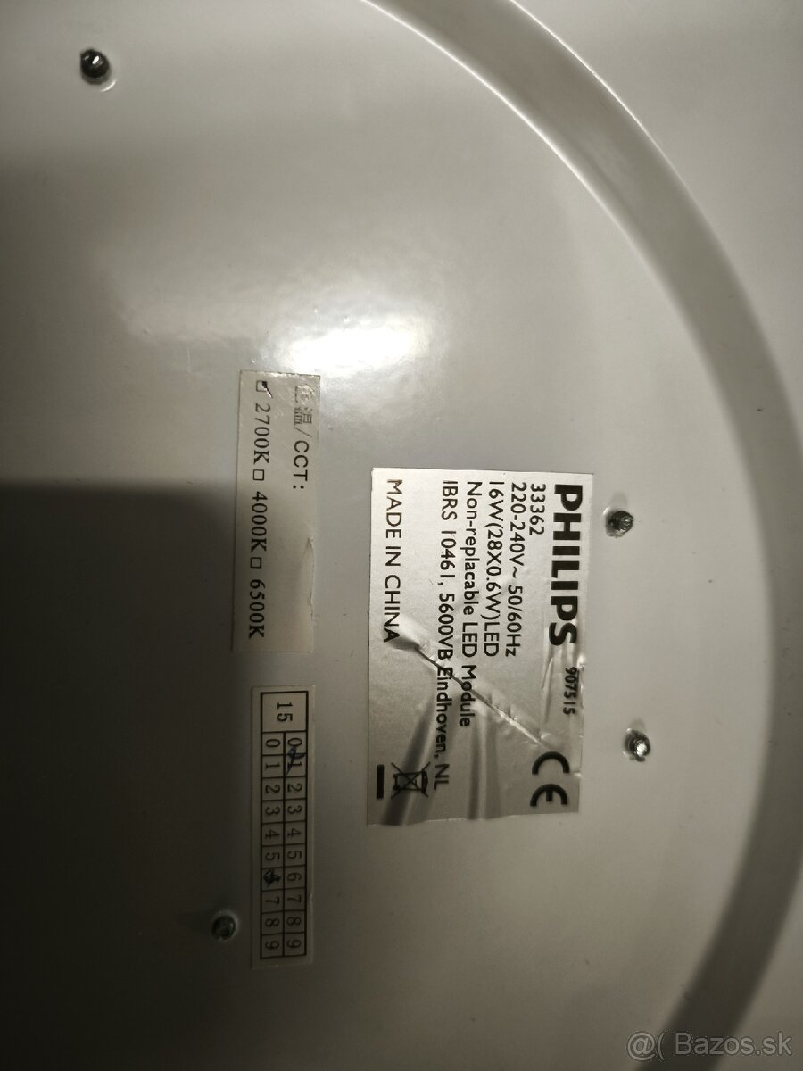 2 ks modernych LED svietidiel PHILIPS Cinnabar - 32/25 cm - 2