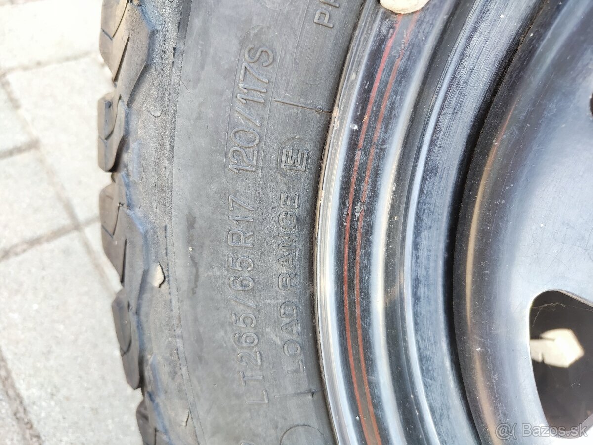 6x139,7 R17 a 139,7 R16