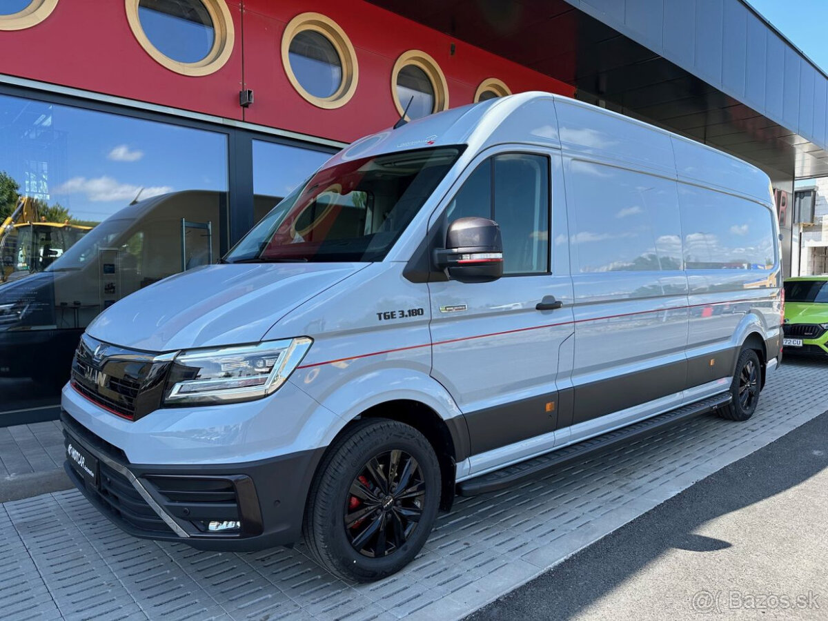 nový MAN TGE Individual Lion S 3.180 4X4 SB 2,0TDi DSG 14m3 - 2