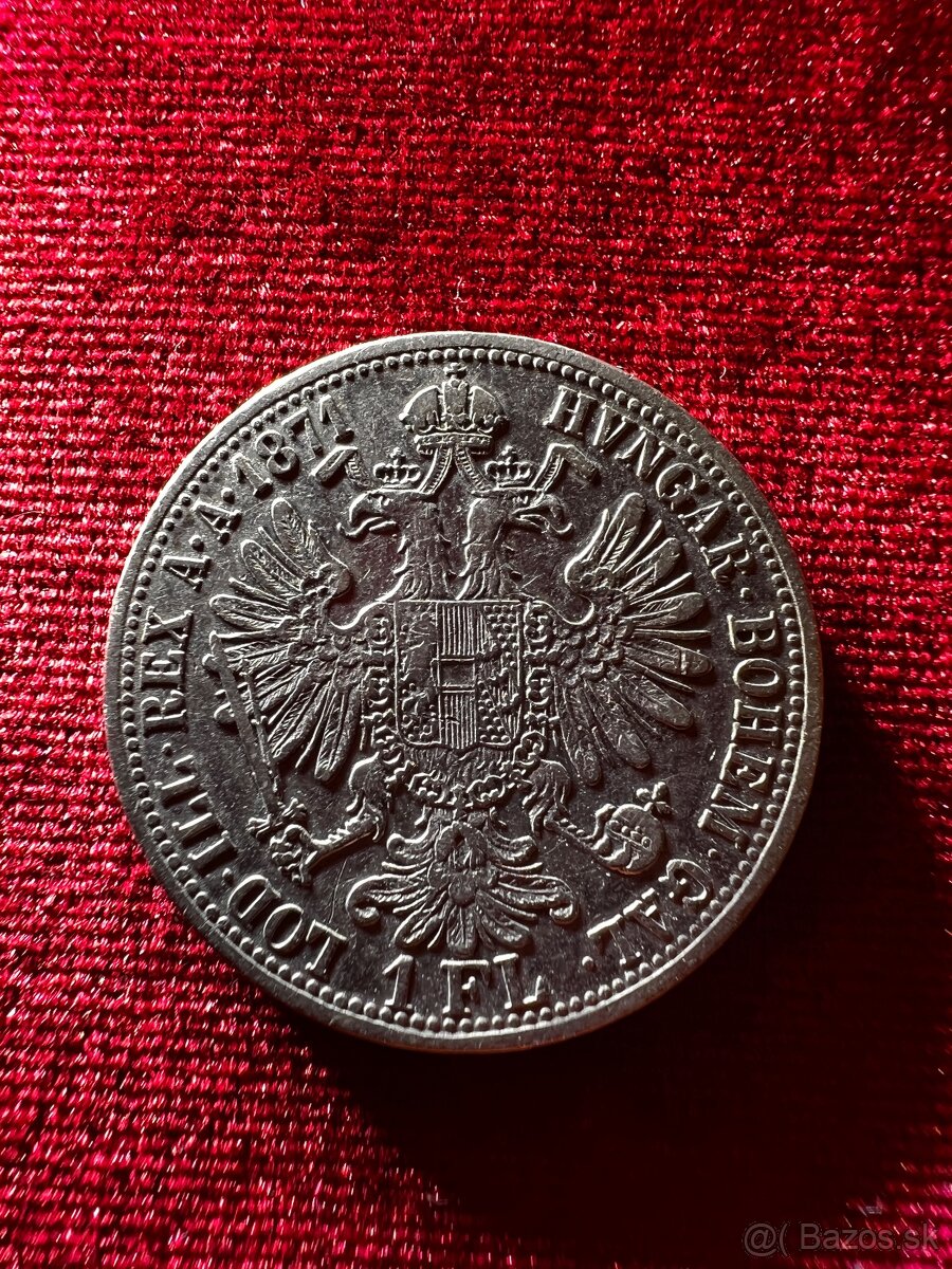 Vzacny Zlatnik/ forint 1871 A (7-2-3) PREDANE - 2