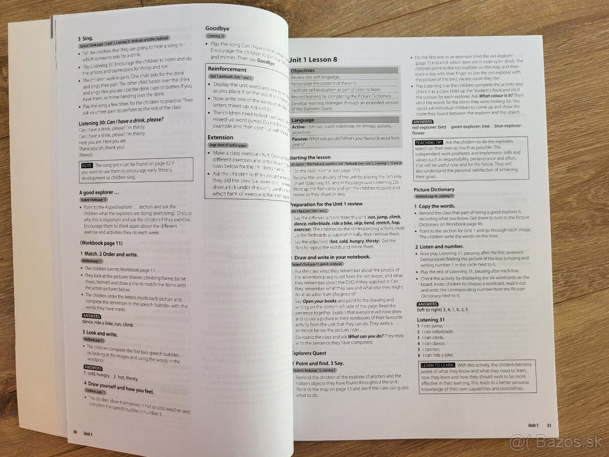 Predám metodickú príručku Let´s Explore 2 - 2