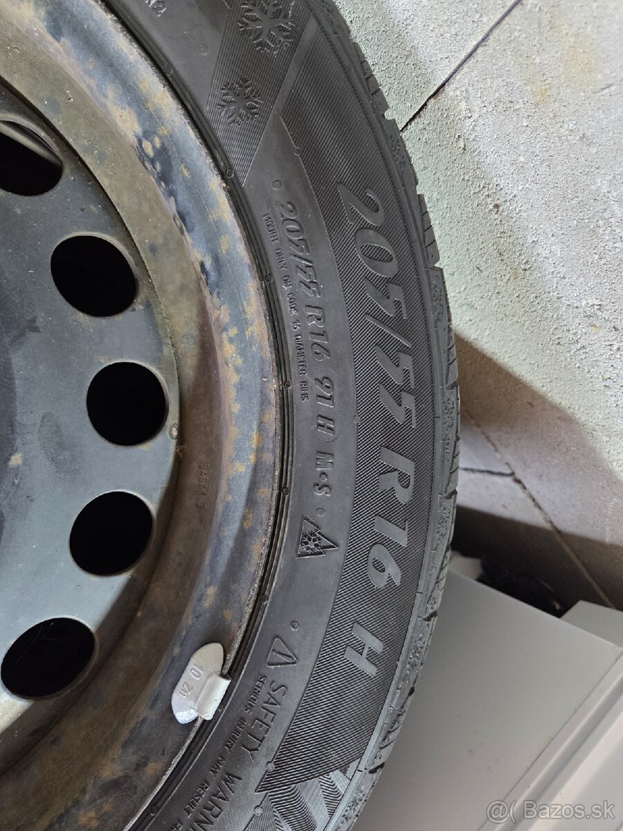 Zimne pneu s diskami na Opel Meriva - 2