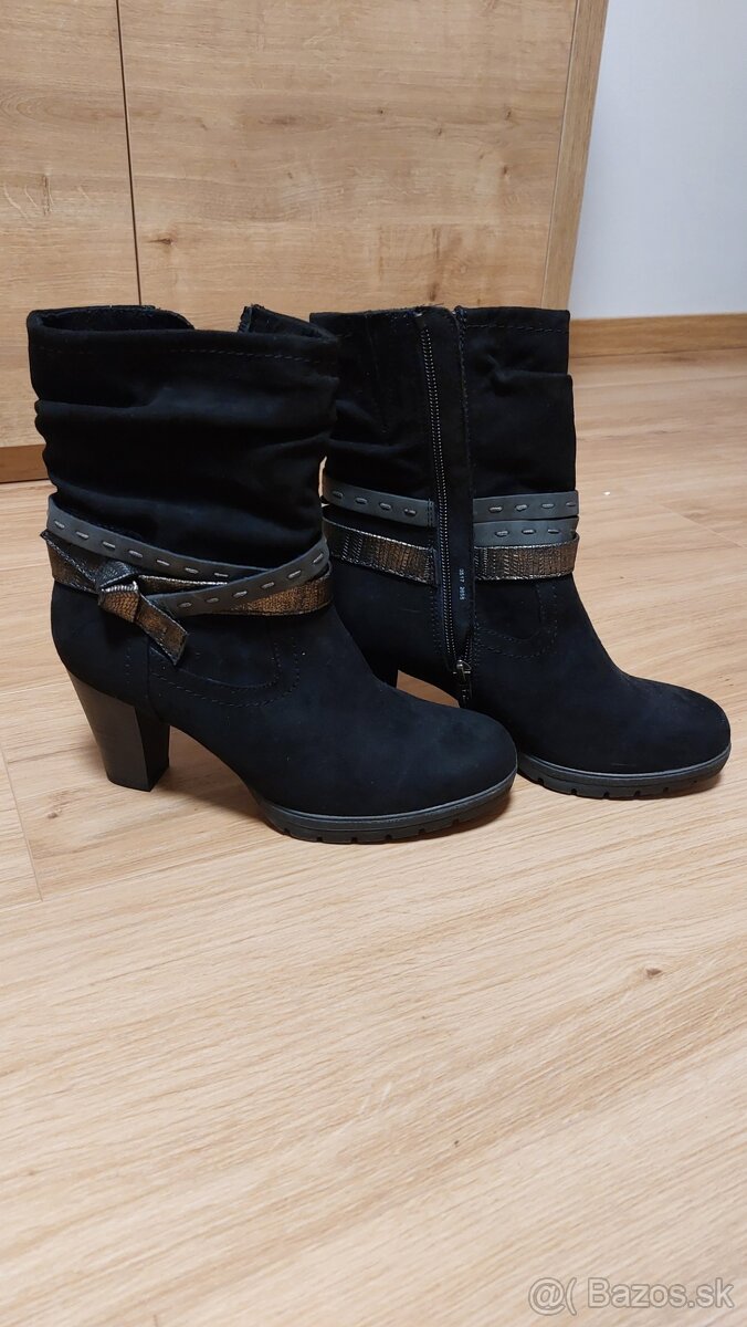 Elegantné členkové čižmičky - 2