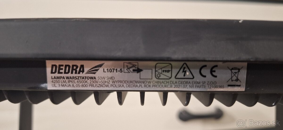 Predám LED Lampu Reflektor DEDRA - 2