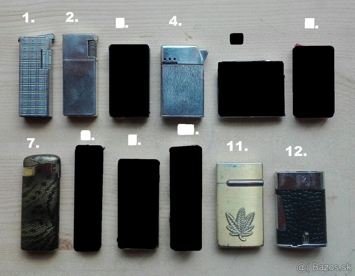 Starožitné zapaľovače - 2