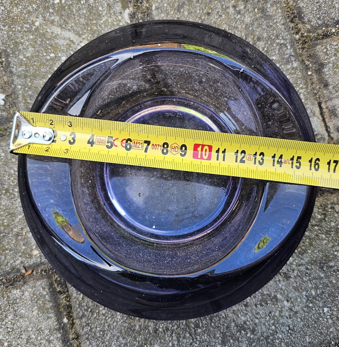 Popolník hutné sklo - 2