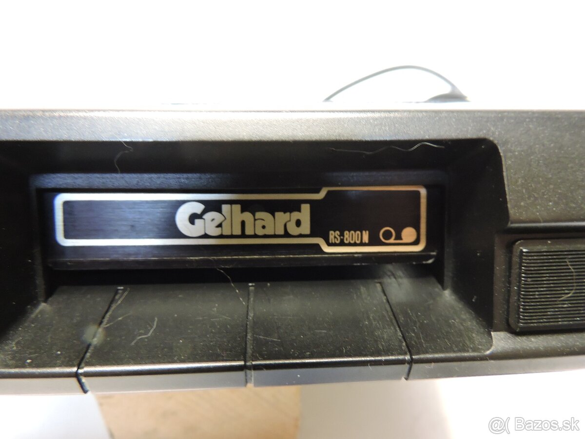 Prehrávač kaziet. - 2