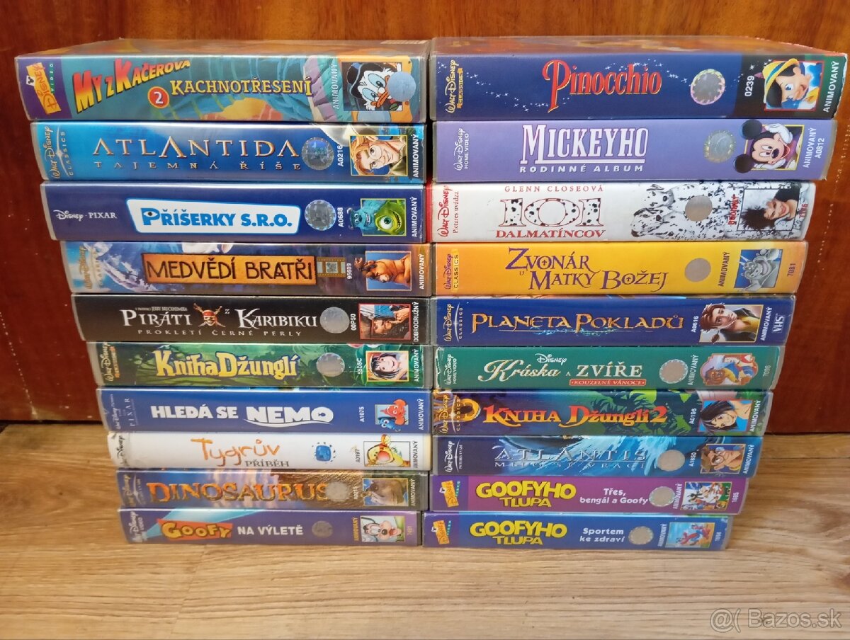 Walt Disney VHS kazety - 2