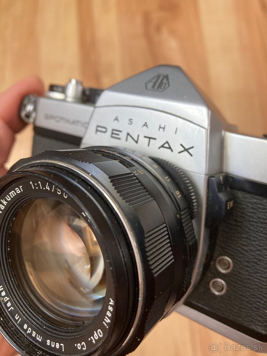 Asahi PENTAX Spotmatic+1.4/50 obj - 2