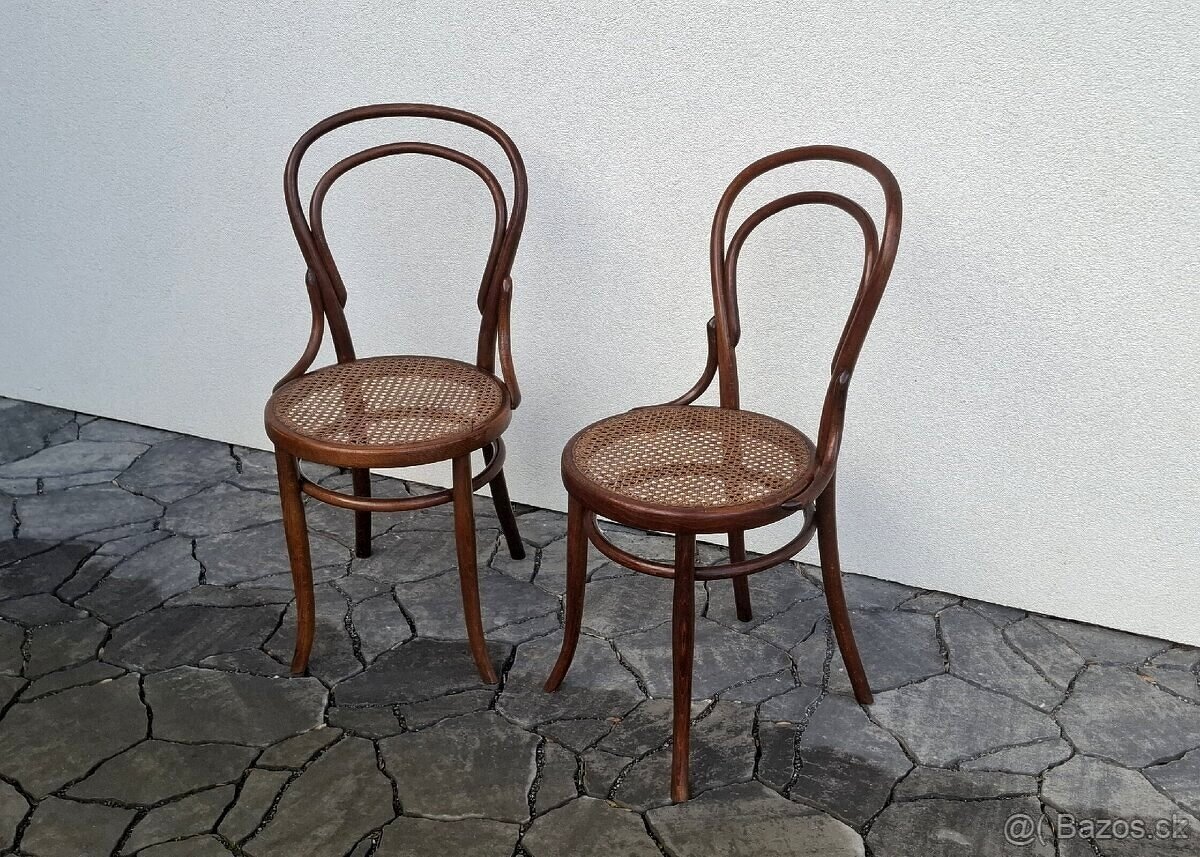 Stoličky THONET s výpletem 2ks - 2