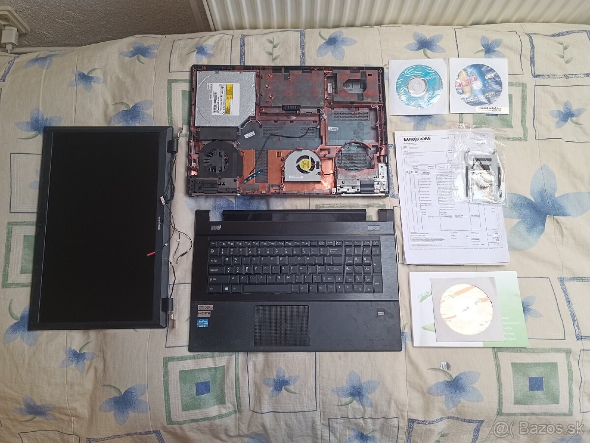 Eurocom Scorpius 3D2 P370SM + Dokumenty - 2
