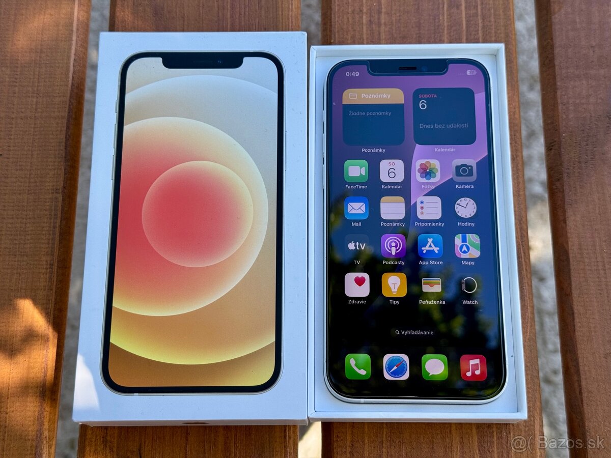 iPhone 12, White, 64GB - 2