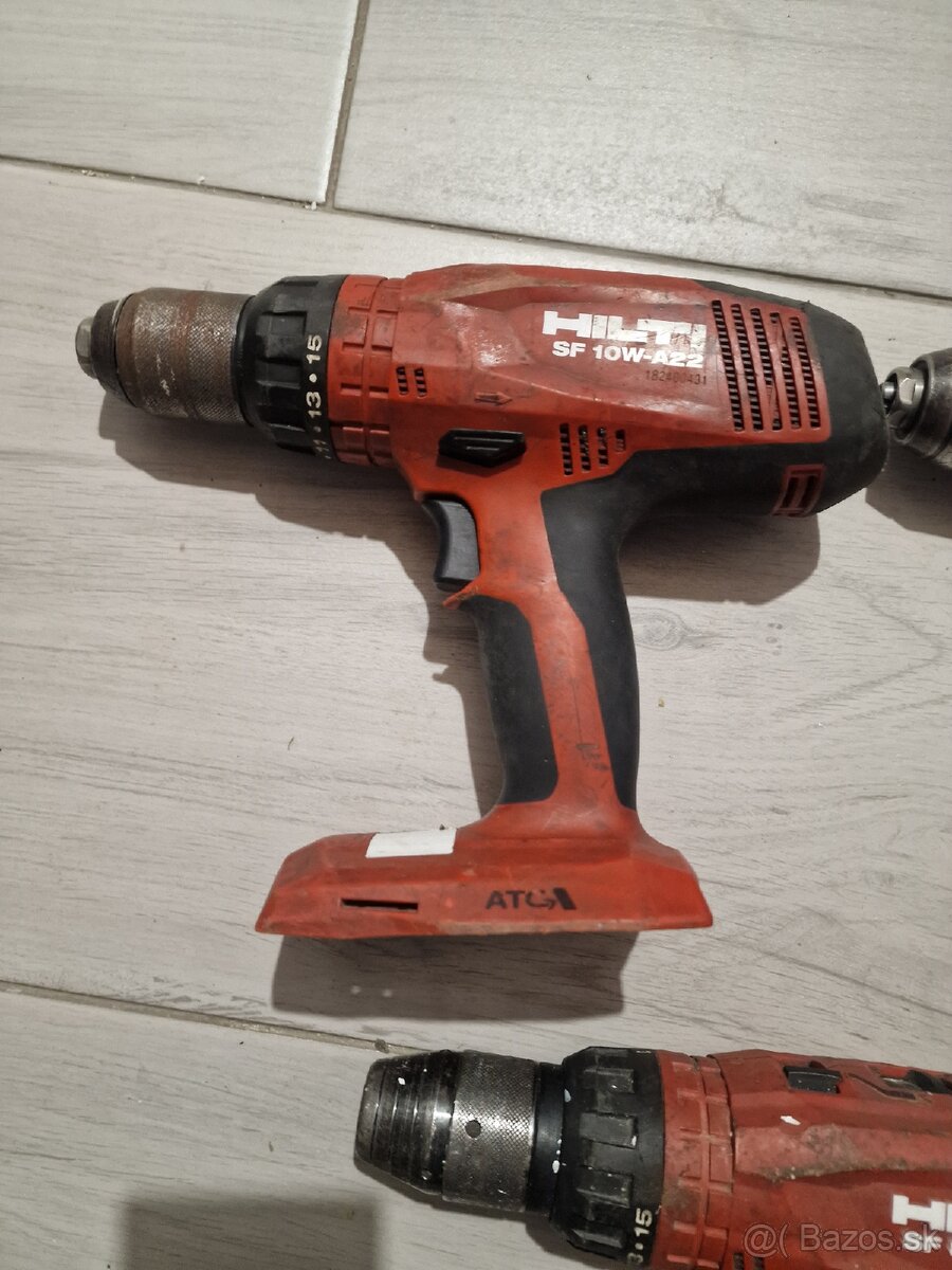 Hilti skrutkovače - 2
