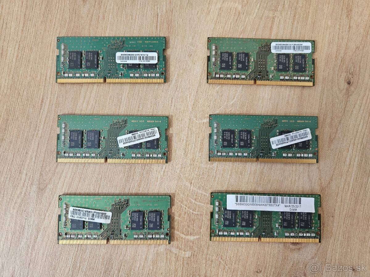 RAM DDR4 8GB (48GB Kit) Samsung do notebook-u - 2