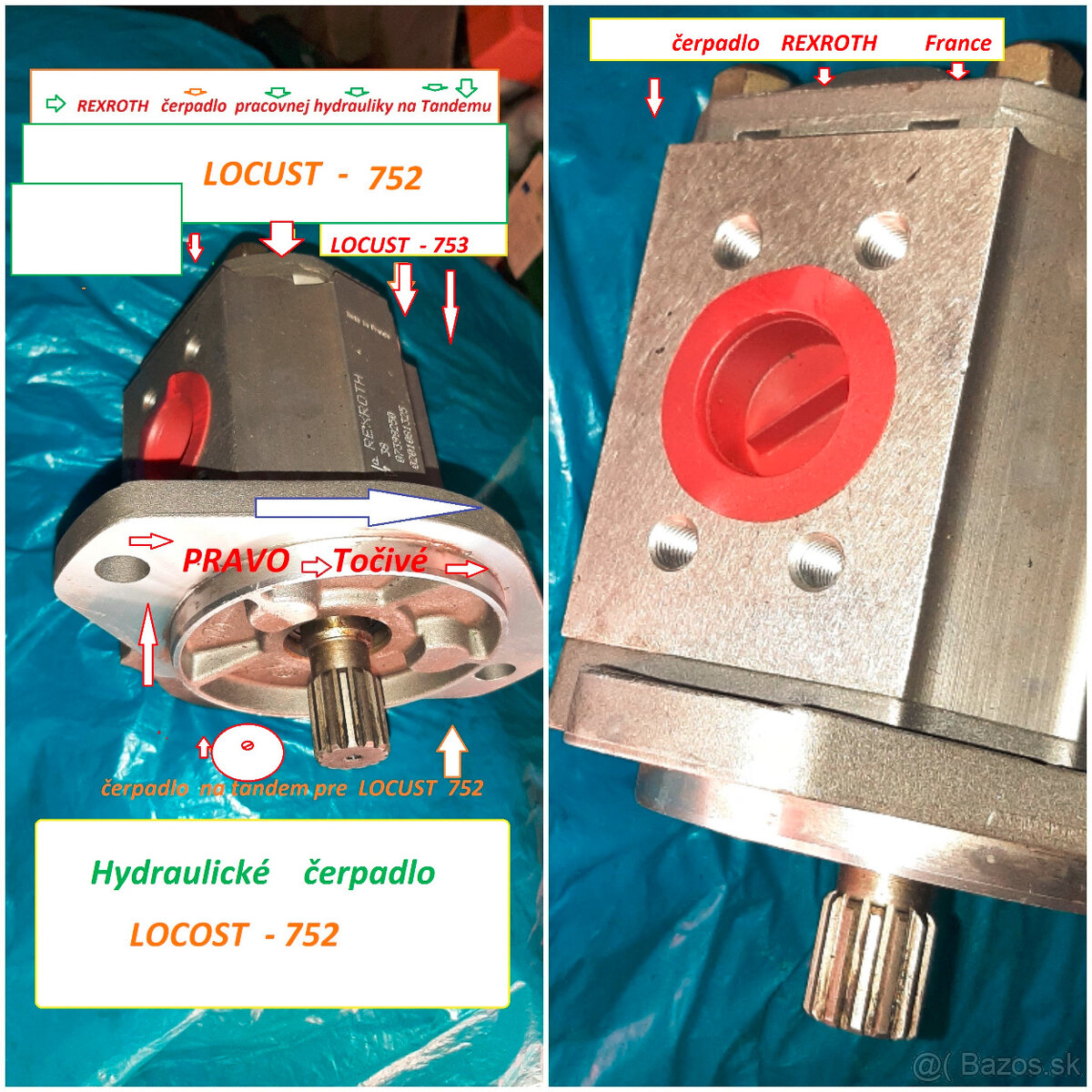 Hydraulické čerpadlá , Hydromotory - k pohonom techniky - 2