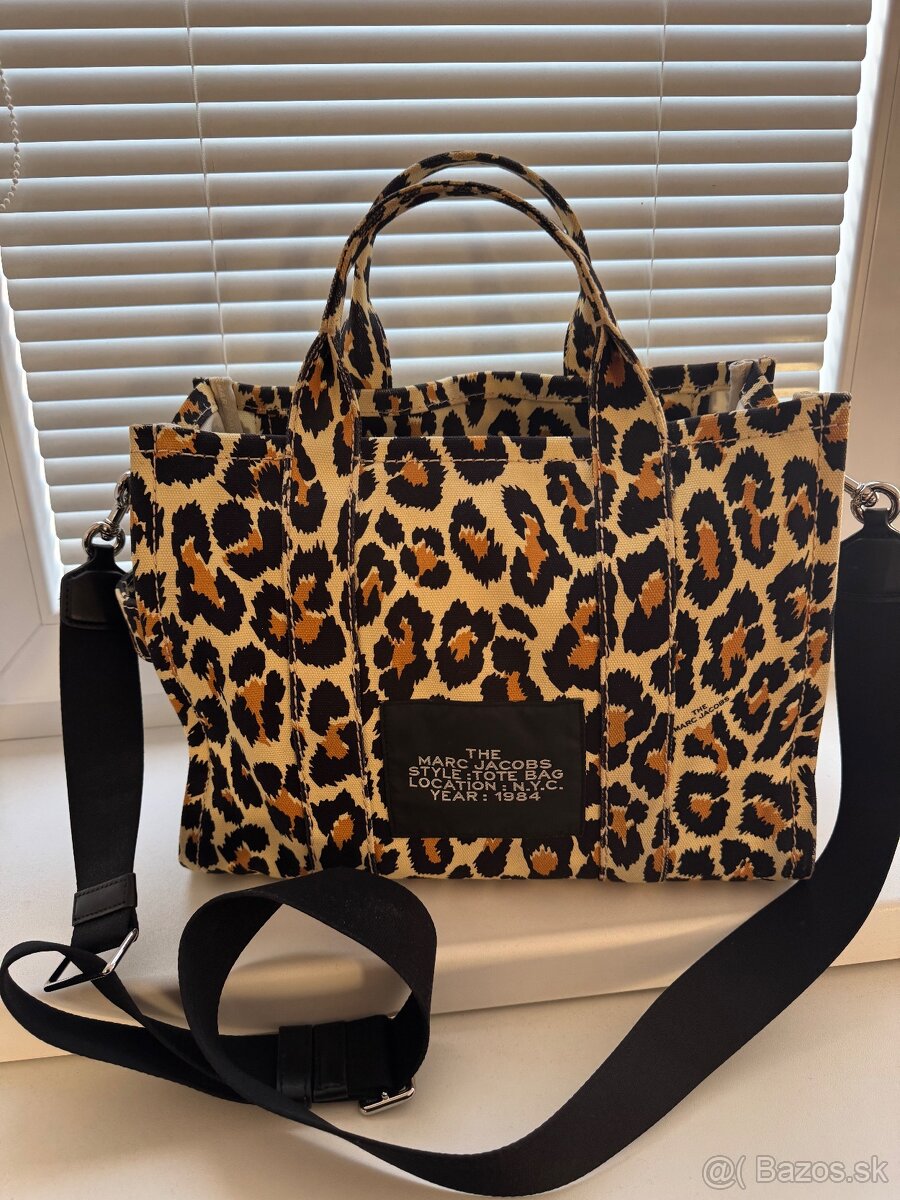 Taška Marc Jacobs Small Leopard Tote - 2