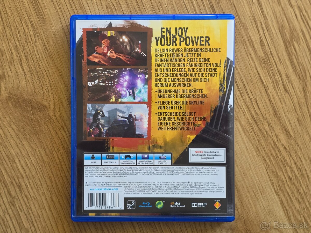 Hra PS4 - inFamous Second Son - 2