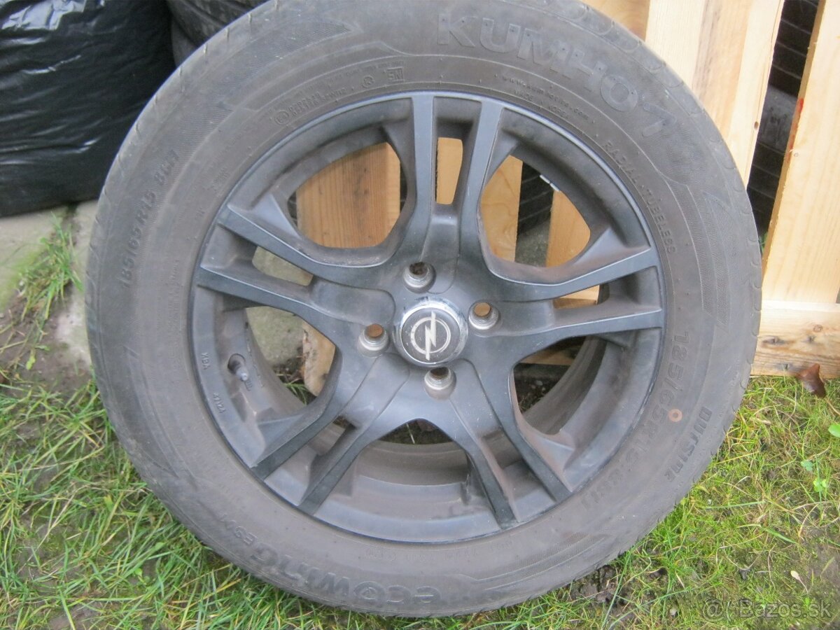 elektrony 4x100/R15 s pneu - 2