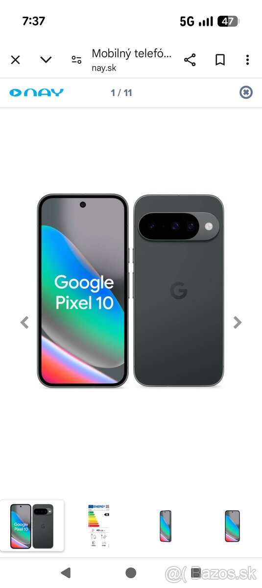 Predám Google pixel10 128gb - 2