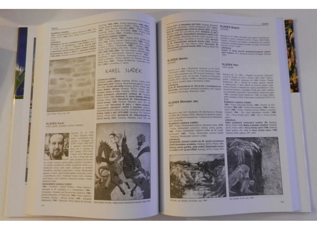 Slovník českých a slovenských výtv umělcú 1950-2005 SH - 2