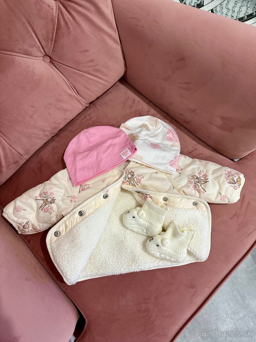 Zateplená bunda pre dievčatko - 2