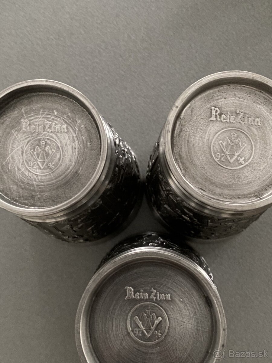 Zinkove poháre - 2
