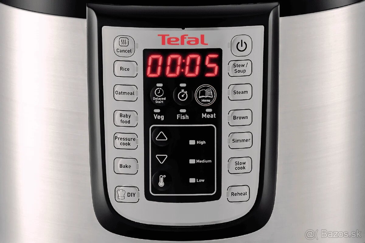 Multifunkčný elektrický hrniec Tefal One Pot CY505EE0 Nerezo - 2