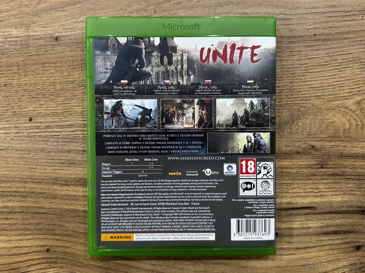 Hra Xbox One - Assassin’s Creed Unity CZ - 2