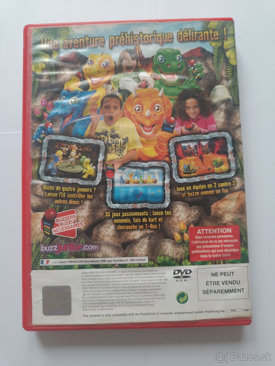 PS2 Buzz Junior: Monsterspass, Dino Den, Jungle Pary - 2