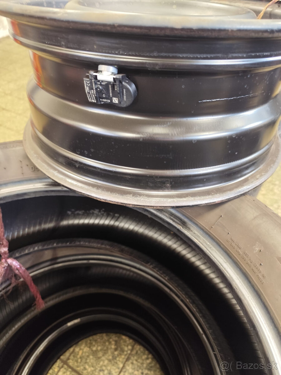 Plechy - 4x 6.5x16 ET50 5x114 + original Suzuki TPMS - 2