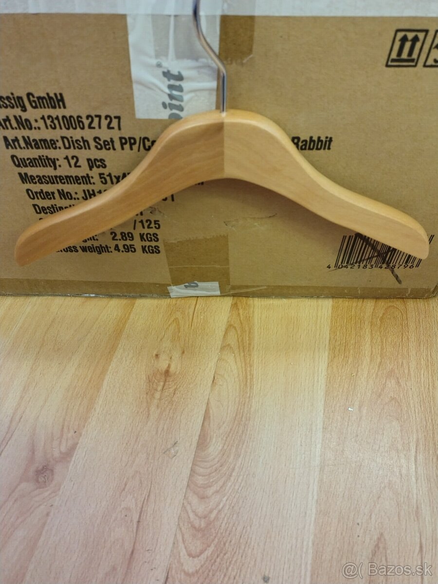 Detské drevené vešiaky - 2