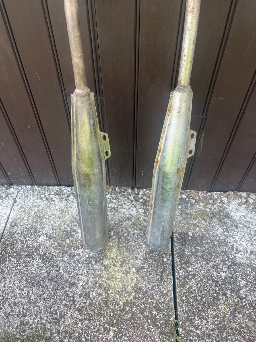 2x výfuk Babetta 207 - 2