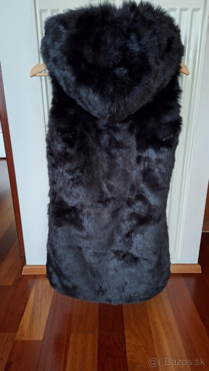 Dámska kožušinková vesta, ONLY, veľXS - 2