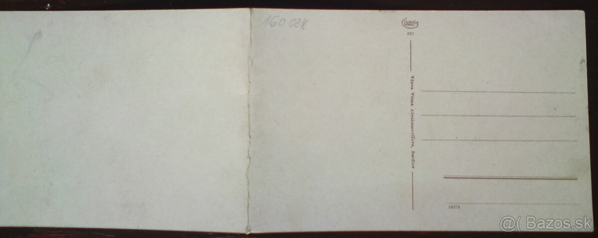 Bardejov stará pohľadnica - 2