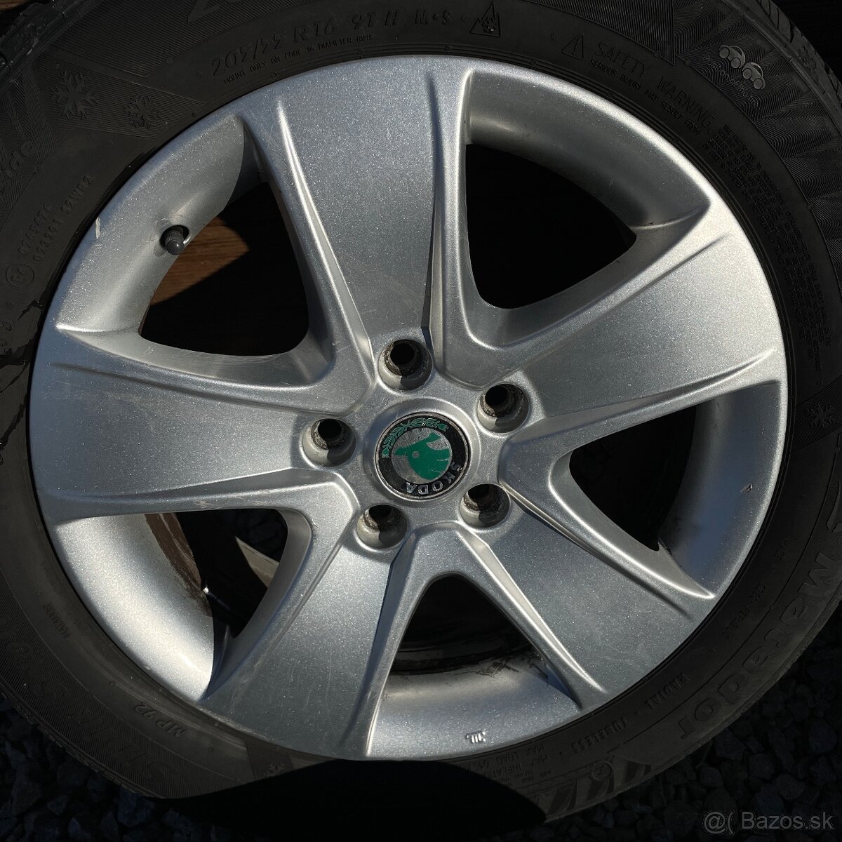 Alu kolesa skoda octavia 2 5x112 r16 - 2