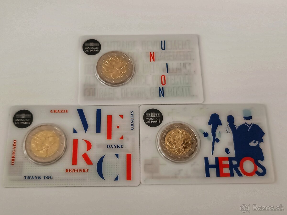 Francúzsko 2020 Research ,2€ euro - 2